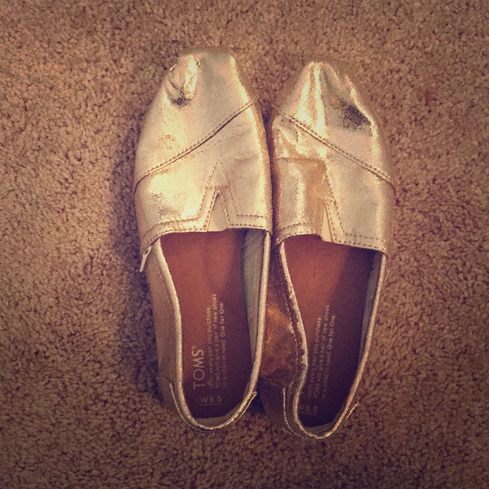 Rose Gold TOMS